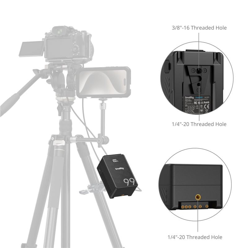SmallRig Mini V Mount Battery VB99 SE