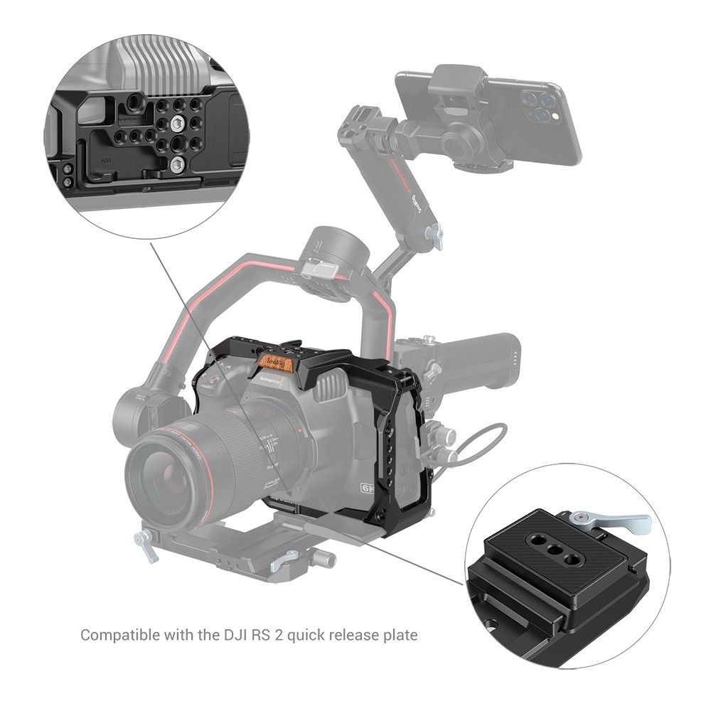 SMALLRIG FULL CAGE FOR BMPCC 6K PRO / 6K G2 3270B