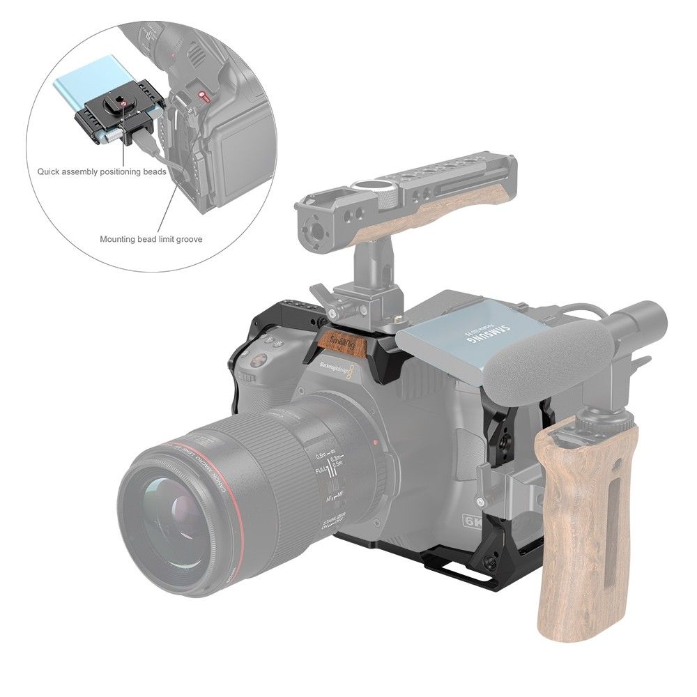 SMALLRIG FULL CAGE FOR BMPCC 6K PRO / 6K G2 3270B