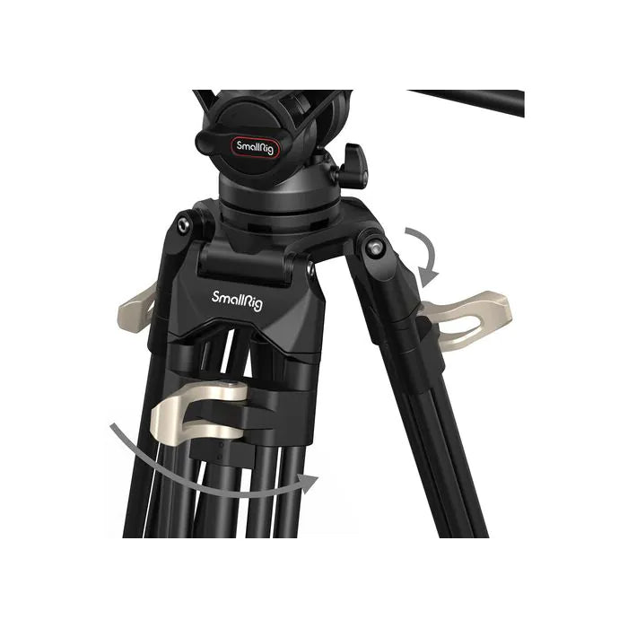 SmallRig Heavy-Duty Fluid Head Tripod AD-01