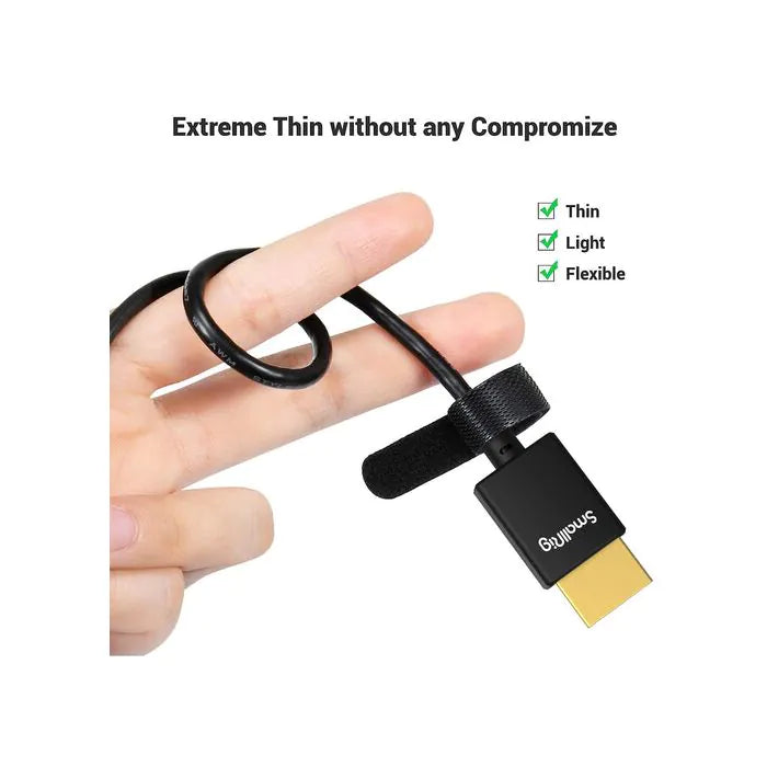 SmallRig Ultra-Slim 4K HDMI Data Cable (A to A) (55cm)