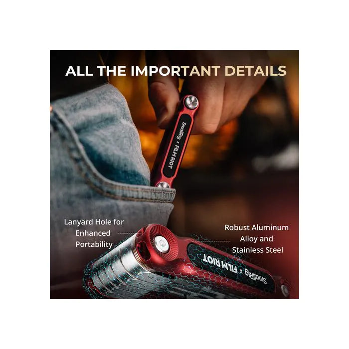 SmallRig x FILM RIOT 10-in-1 Folding Wrench Set with Multiple Angle Positioning