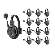 SYNCO Xtalk XMax13 Wireless Intercom System w/ 13 Dual-Ear Headsets