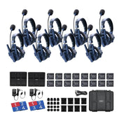 SYNCO Xtalk Master8 Wireless Intercom Headset System, 2.4G Full Duplex
