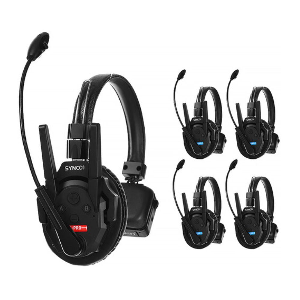 Synco Xtalk XPro5 Wireless Intercom System 5-Headset