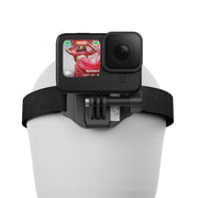 TELESIN 2-IN-1 Quick Release Head Strap & Cap Clip for Action Camera QHM-001