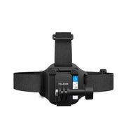 TELESIN 2-IN-1 Quick Release Head Strap & Cap Clip for Action Camera QHM-001