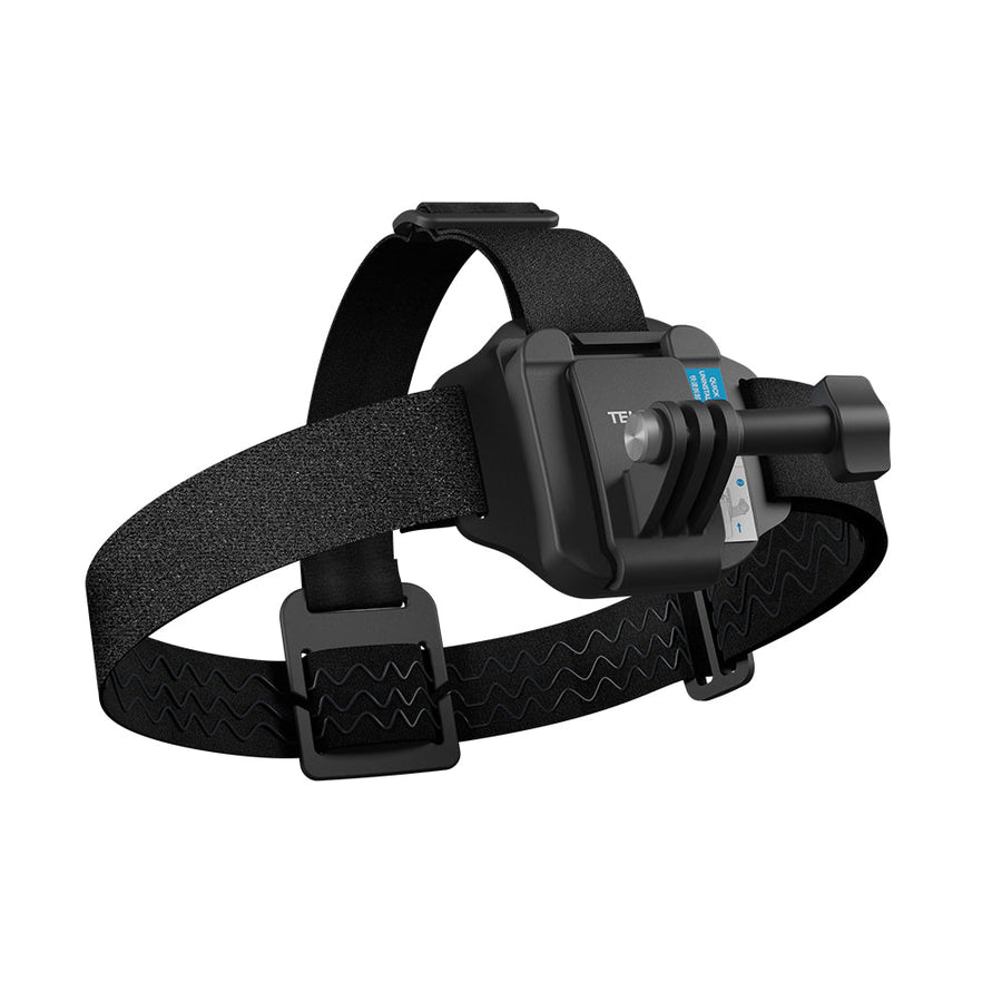TELESIN 2-IN-1 Quick Release Head Strap & Cap Clip for Action Camera QHM-001