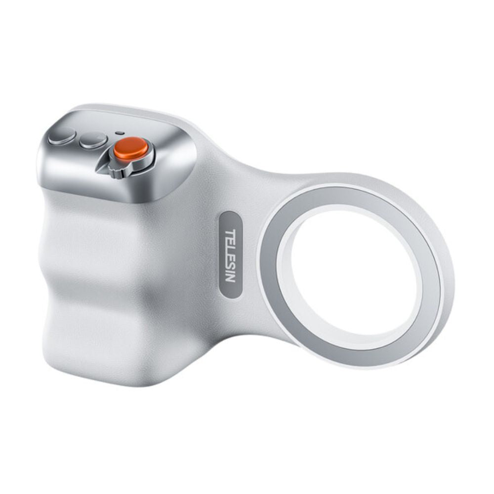 TELESIN Fun Shot Magnetic Grip (White)