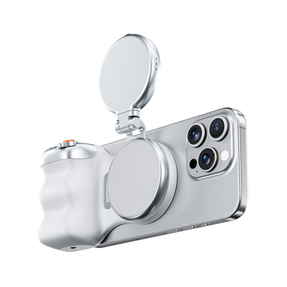 TELESIN Fun Shot Magnetic Grip (White)