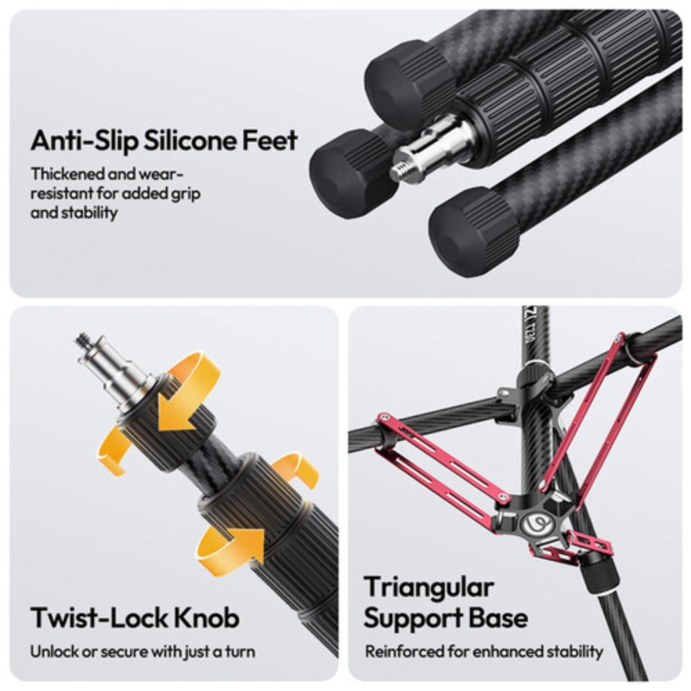 Ulanzi T230 T145 Reversible Leg Light Stand