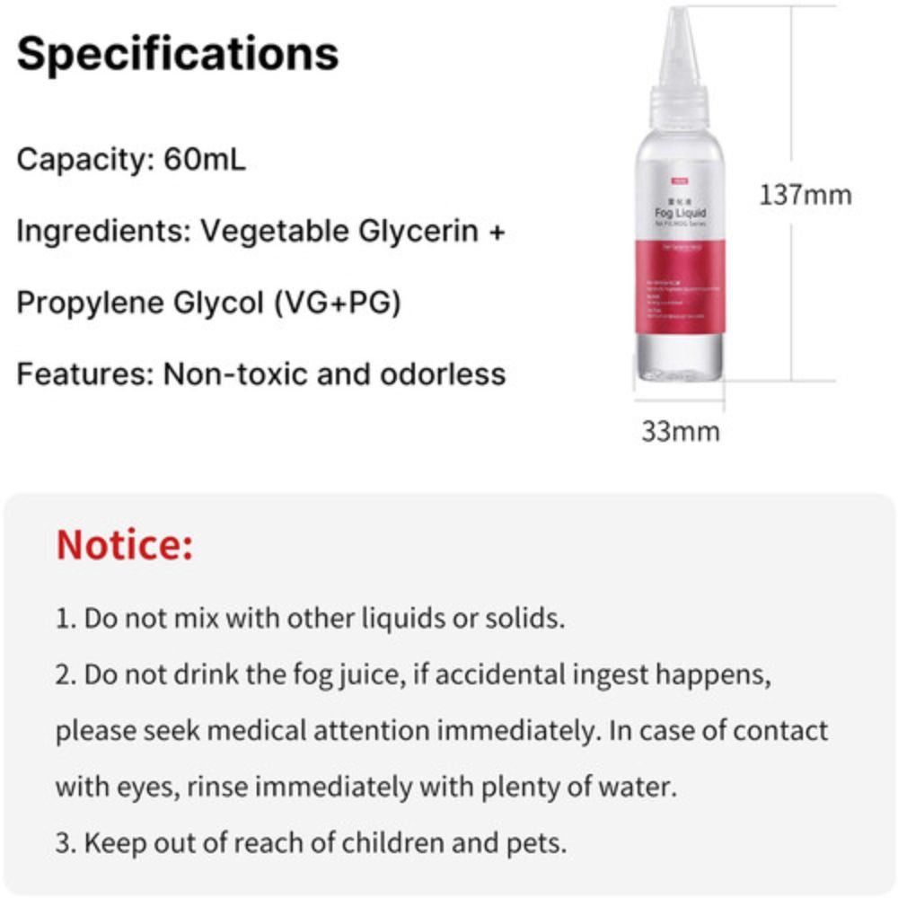 Ulanzi Fog Juice for FM01 FILMOG Fog Machine