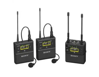 Sony UWP-D27 Dual-Channel Camera-Mount Wireless Omni Lavalier Microphone System