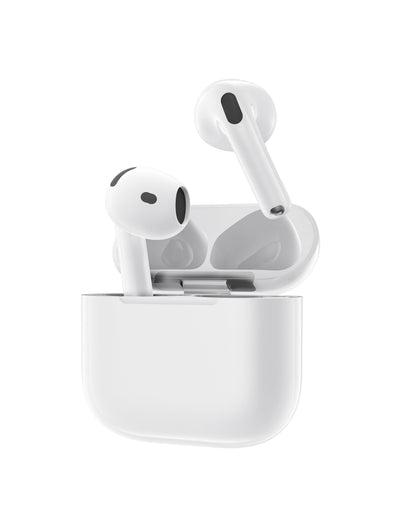 Ven-Dens VD-BT043 True Wireless Earbuds with 300mAh Charging Case (White)