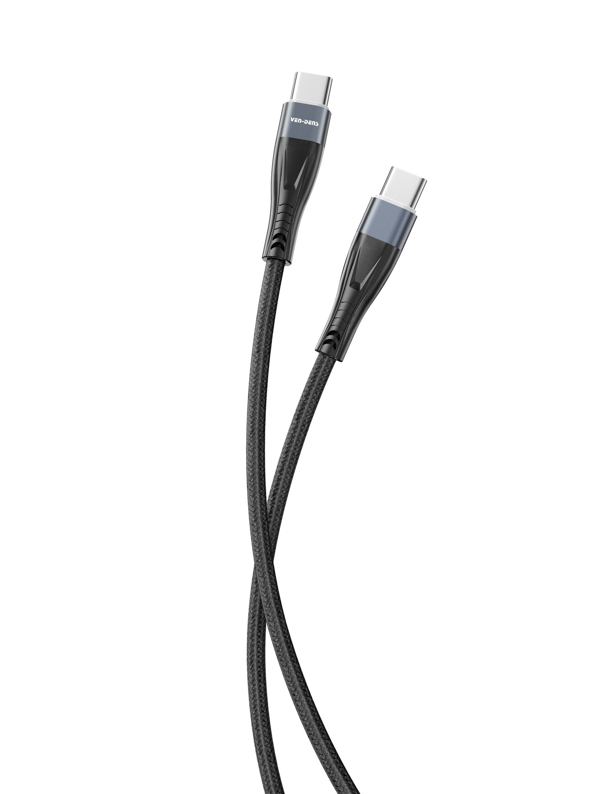 Ven-Dens VD-DC19C USB-A to USB-C Cable 3A 1m (Black) – view 2