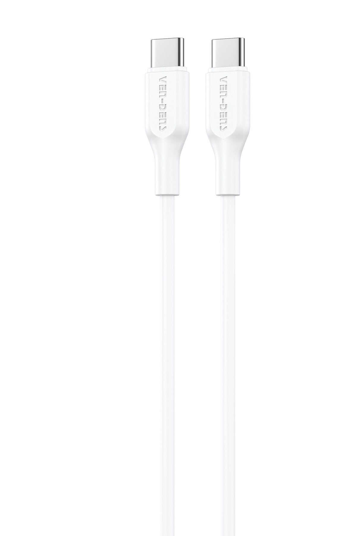 Ven-Dens VD-DC20CC 60W USB-C to USB-C Cable 1m (White) – view 2
