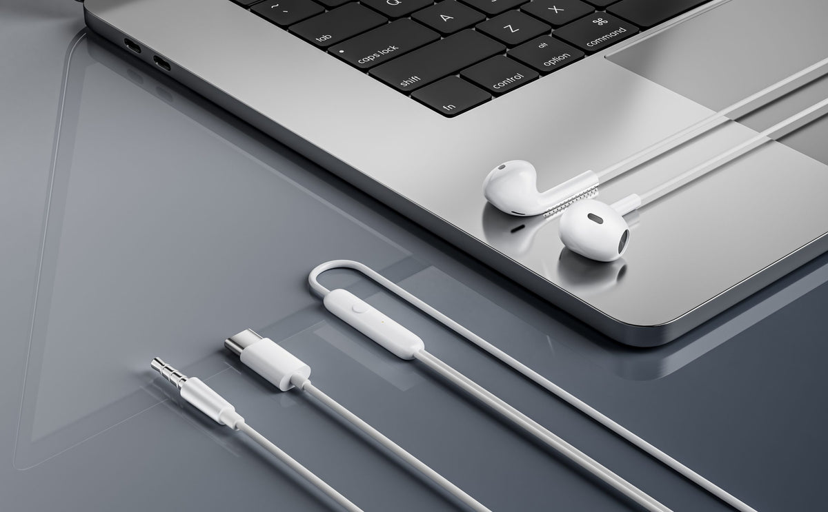 Ven-Dens VD-EAR014 Type-C In-Ear Earphones with Mic, 120cm (White) – view 7