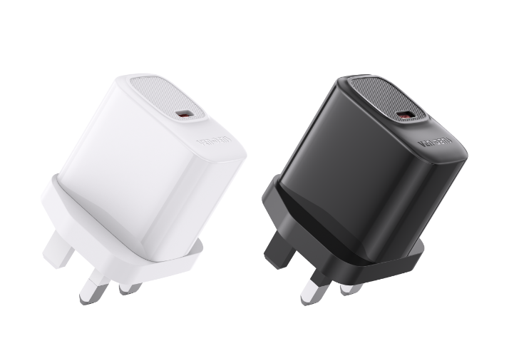 Ven-Dens VD-TC012AC 20W PD USB-C UK Travel Charger (White)