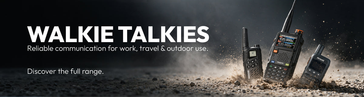 Walkie talkies and two-way radios at AWPRO