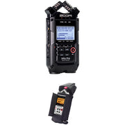 Zoom H4n Pro 4-Input / 4-Track Portable Handy Recorder Kit with Protective Case (Black)