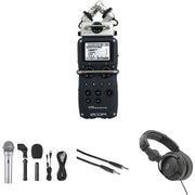 Zoom H5 Kit Podcasting Kit with Samson Q2U Microphone