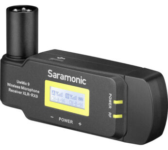 Saramonic RX-XLR9 Dual-Channel Wireless Plug-In Receiver for UwMic9 System