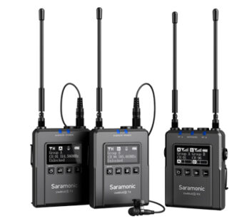 Saramonic UwMic9s k2(TX+TX+RX) 2-Person Camera-Mount Wireless Omni Lavalier Microphone System