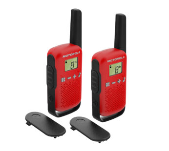 Motorola Talkabout T42 Walkie-Talkies Red Twin pack