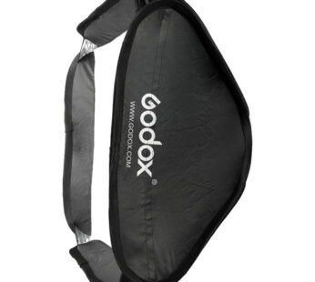 Godox S-Type Bowens Mount Flash Bracket with Softbox Kit (19.7 x 19.7″)