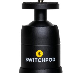 SwitchPod Ball Head Aluminum Mount 360 Degree for DSLR/Smartphone