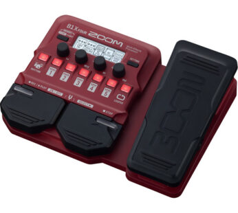 Zoom B1X Four Bass Multi-Effects Pedal with Expression Pedal