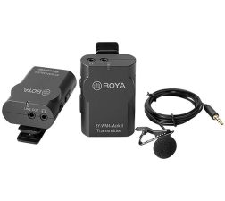 BOYA BY-WM4 Mark II Portable 2.4G Wireless Microphone System TX-RX