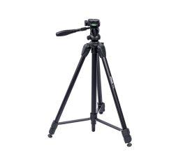 Promage PT-250 Portable 150cm Handheld Tripod with Extendable Smartphone and Camera Tripod, Travel Compact Lightweight Tripod for iPhone, Smartphone