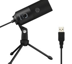 FIFINE K669B USB Microphone with Volume Dial For Streaming, Vocal Recording, Podcasting on Computer