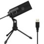 FIFINE K669B USB Microphone with Volume Dial For Streaming