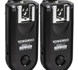 Yongnuo RF-603C II Wireless Flash Trigger Kit for Canon 3-Pin Connection
