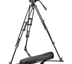 Manfrotto 502A Video Head, 546GB Tripod, and Carry Bag Bundle