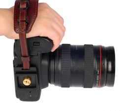 LYNCA Camera Hand Wrist Strap Belt with Metal Quick Release Plate – E6
