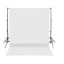 Promage Muslin Backdrop - WOB2002 3*6M White Color
