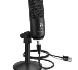 FIFINE K670B USB Mic with a Live Monitoring Jack for Streaming Podcasting on Mac/Windows
