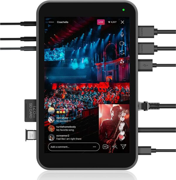 YoloLiv Instream Vertical Live Streaming Encoder and Monitor