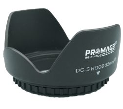 Promage Reversable Bucle Lens Hood-52MM For CANON EF 50MM 1:1.8 Nikon AF-S 55-200MM 1:4-5.6G CANON EF-S 60MM 1:2.8 MACRO CANON EF 100MM 1:2.8 MACRO NIKON AF-S 55-200MM 1:4-5.6G