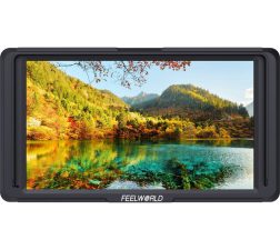 FeelWorld F5 5.0″ Full HD HDMI On-Camera Monitor with 4K Support and Tilt Arm