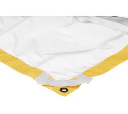 Matthews Butterfly/Overhead Fabric – 8×8′ – White Artificial Silk