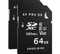 Angelbird 64Gb Av Pro Mk2 Uhs-Ii Sdxc Memory Card AVP064SDMK2V60X2 (2-Pack)