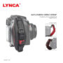Lynca E2S Black Leather Camera Hand Wrist Strap