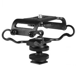 Boya Shock Mount for Camera Recorder, BOYA BY-C10 BY-C10 Universal Microphone and Portable Recorder ShockMount
