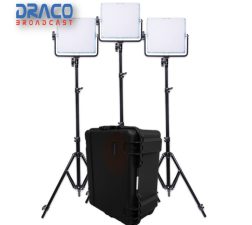 Dracast 728 RGBW 3-Light-Kit with Hard Case