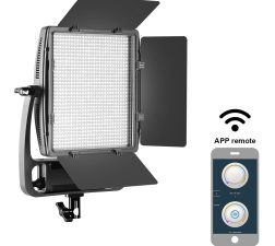 GVM Dimmable Bi-Color S900D LED Video Light and Stand Lighting Kit, with APP Intelligent Control System/CRI97 Dimmable 3200-5600K