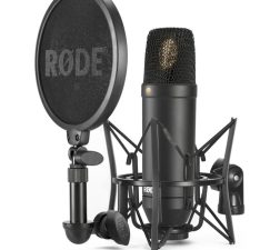 Rode NT-1 KIT 1″ Cardioid Condenser Microphone with SM6 Shockmount